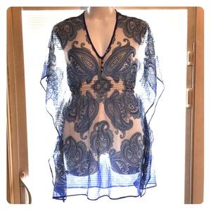 Long tall sally tunic top or swim cover